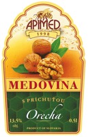 APIMED MEDOVINA S PRÍCHUTOU Orecha