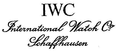 IWC International Watch Co Schaffhausen