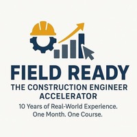 FIELD READY THE CONSTRUCTION ENGINEER ACCELERATOR 10 Years of Real-World Experience. One Month. One Course.