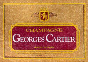 CHAMPAGNE Georges Cartier