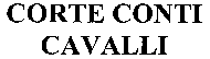 CORTE CONTI CAVALLI