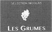 SÉLECTION NICOLAS LES GRUMES