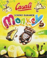 Casali SCHOKO-BANANEN Monkeys Apfel