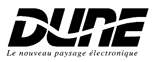 DUNE Le nouveau paysage électronique
