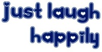 just laugh happily