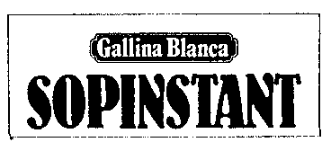 Gallina Blanca SOPINSTANT