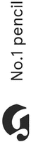 g No.1 pencil