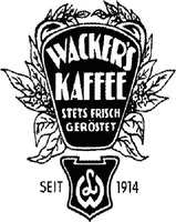 WACKER'S KAFFEE STETS FRISCH GERÖSTET SEIT 1914
