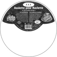 Assiette pour Raclette