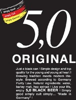 simply Good simply Cult simply German 5,0 ORIGINAL Just a black can !