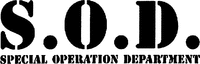 S.O.D. SPECIAL OPERATION DEPARTMENT