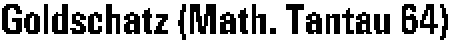 Goldschatz (Math. Tantau 64)