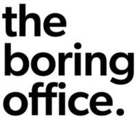 the boring office.