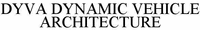 DYVA DYNAMIC VEHICLE ARCHITECTURE