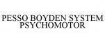 PESSO BOYDEN SYSTEM PSYCHOMOTOR