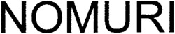 NOMURI