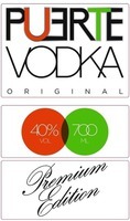 PUERTE VODKA ORIGINAL Premium Edition