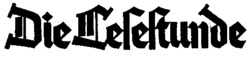 Die Lesestunde