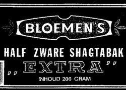 BLOEMEN'S HALF ZWARE SHAGTABAK EXTRA