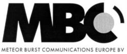 MBC METEOR BURST COMMUNICATIONS EUROPE BV