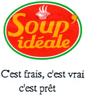 Soup'idéale c'est frais,c'est vrai c'est prêt