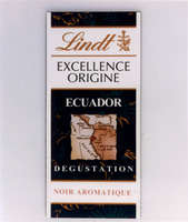 Lindt EXCELLENCE ORIGINE ECUADOR DEGUSTATION NOIR AROMATIQUE