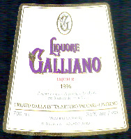 LIQUORE GALLIANO 1896