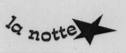 la notte