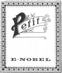 Petit E.NOBEL