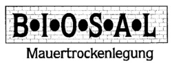 B.I.O.S.A.L MAUERTROCKENLEGUNG