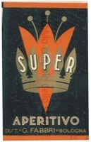 SUPER APERITIVO DIST. G. FABBRI BOLOGNA