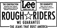 Lee ROUGH RIDERS
