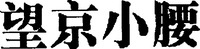 WANG JING XIAO YAO.
