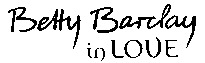 Betty Barclay in LOVE
