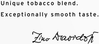 Unique tobacco blend. Exceptionally smooth taste. Zino Davidoff