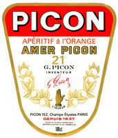 PICON APÉRITIF A L'ORANGE AMER PICON