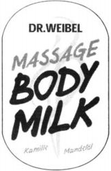 DR. WEIBEL MASSAGE BODY MILK Kamille Mandelöl