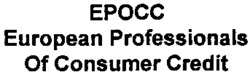 EPOCC European Professionals Of Consumer Credit