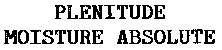 PLENITUDE MOISTURE ABSOLUTE