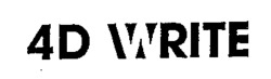 4D WRITE