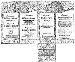 Slakkensiroop Sirop de Limace Schneckensirup
