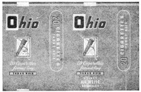 Ohio 20 cigarettes noires Ach. WELLE BRUXELLES