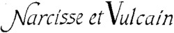 Narcisse et Vulcain