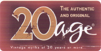 20age THE AUTHENTIC AND ORIGINAL Vintage myths of 20 years or more...