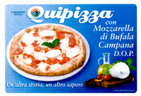 Quipizza con Mozzarella di Bufala Campana D.O.P.