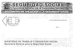 SEGURIDAD SOCIAL Tesorería General de la Seguridad Social DOCUMENTO DE AFILIACION A LA SEGURIDAD SOCIAL