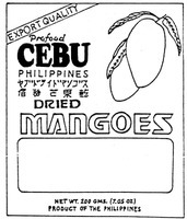EXPORT QUALITY Profood CEBU PHILIPPINES DRIED MANGOES