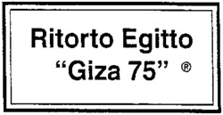 Ritorto Egitto 