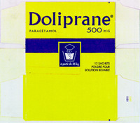Doliprane PARACÉTAMOL 500 MG