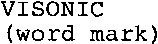 VISONIC (word mark)